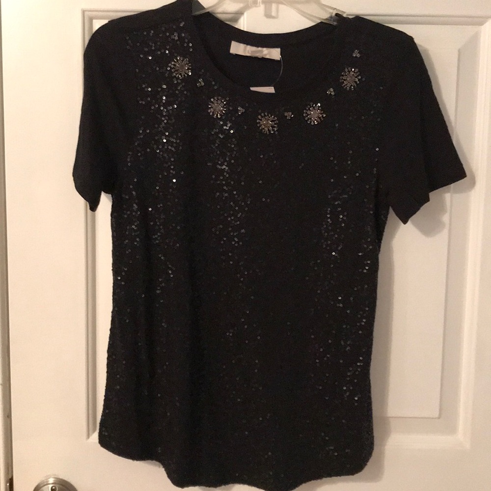 Lift embellished T-shirt